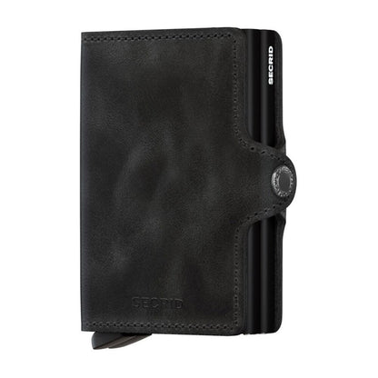 Secrid Twinwallet Vintage Black Leather