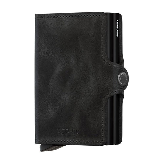 Secrid Twinwallet Vintage Black Leather