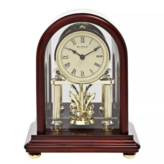 Wm Widdop Quartz Arched Mantle Clock W3418