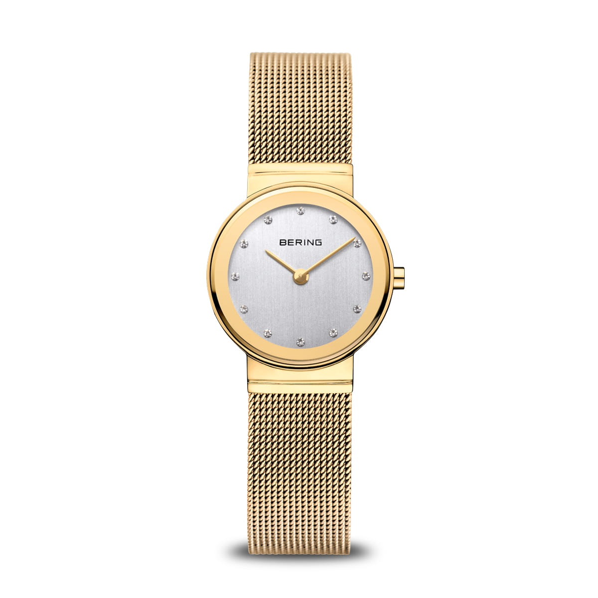 Bering Classic Gold Mesh Bracelet Watch 10126-334