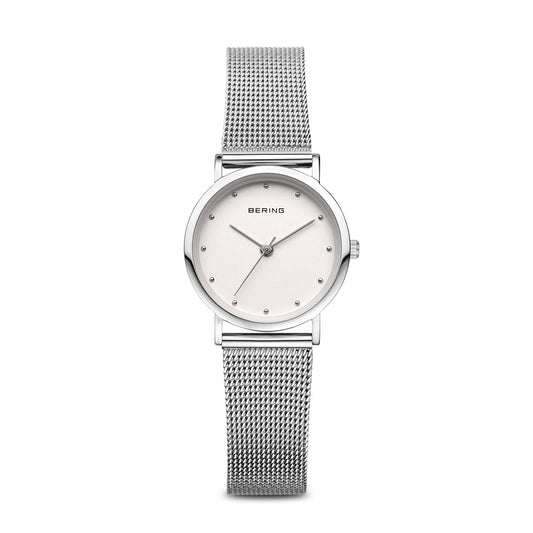 Bering Classic | polished silver | 13426-000 Mesh Bracelet Watch