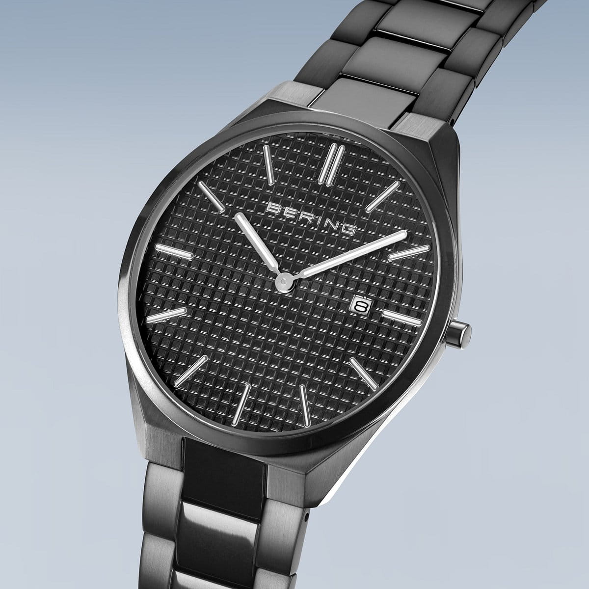 Bering Ultra Slim | polished/brushed grey | 17240-777