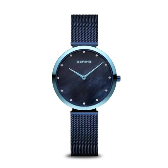 Bering Classic | polished blue | 18132-398