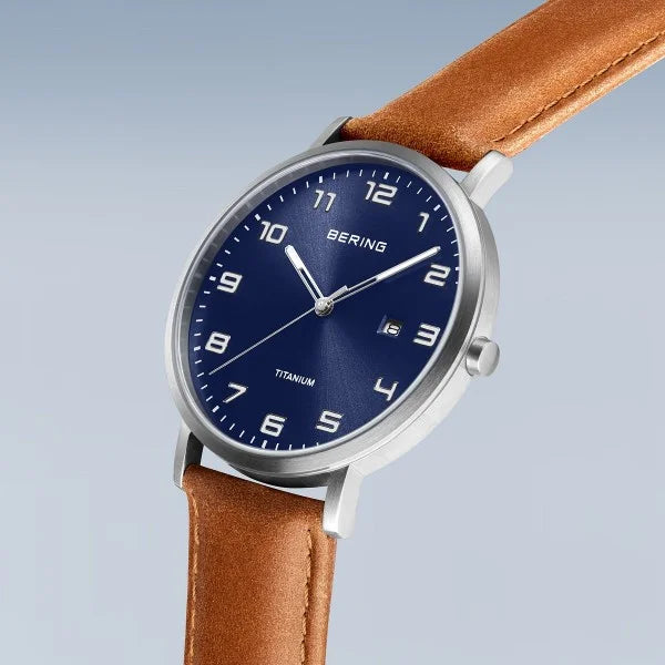 Bering Men's Titanium | brushed silver | 18640-567