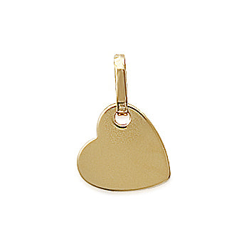 Amèlie 18ct Gold-Plated Cute Heart Disc