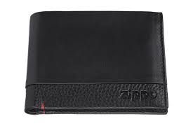 Zippo Nappa Bi-fold Wallet Black 2006021