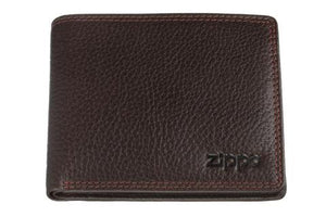Zippo Bi-Fold Wallet Brown 2006028