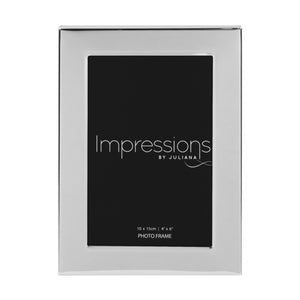 Silver Plated 4 x 6 inch Photo Frame 21-3389
