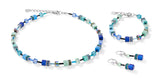 COEUR DE LION  GeoCUBE® Bracelet blue-green 2838300705