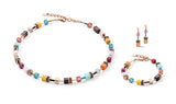 COEUR DE LION GeoCUBE® Iconic Multicolour Expressive earrings