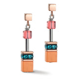 COEUR DE LION GeoCUBE® Iconic Multicolour Expressive earrings
