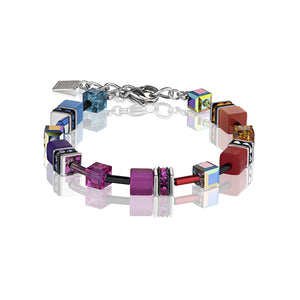 COEUR DE LION GeoCUBE® Bracelet multicolour rainbow 2838301520