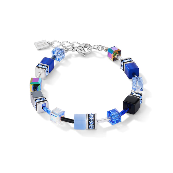 COEUR DE LION  GeoCUBE® Bracelet cobalt blue 4014300712