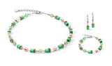 COEUR DE LION GEOCUBE® Iconic Monochrome necklace green