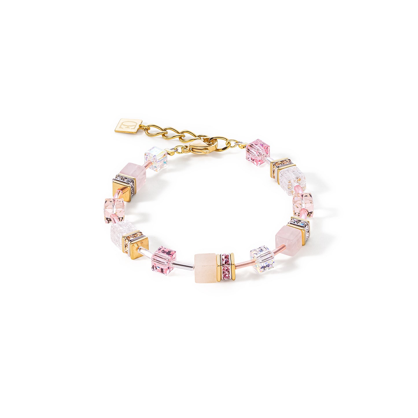 COEUR DE LION  GeoCUBE® Iconic Precious bracelet light rose