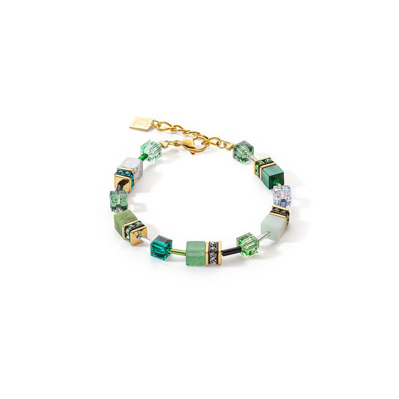 COEUR DE LION GeoCUBE® Iconic Precious bracelet green 4905300500