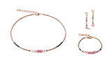 COEUR DE LION Bracelet GeoCUBE® shades of pink-lilac