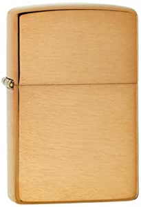 Zippo Brushed Brass Windproof Lighter