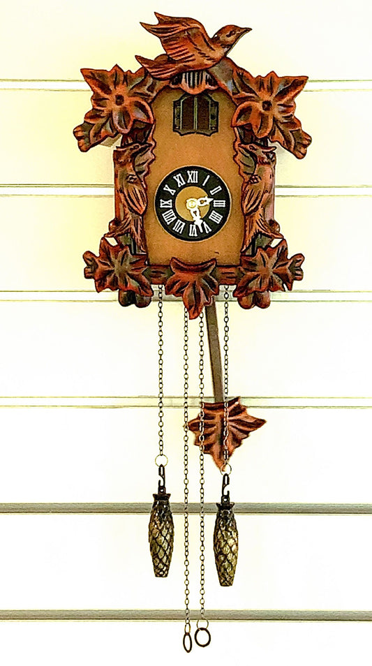 Cuckoo Clock Quartz with Birds 63-85991