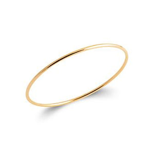 Amèlie 18ct Gold-Plated 2mm Round Bangle