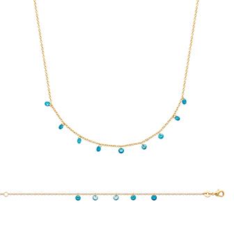 Amèlie 18ct Gold-Plated Necklace