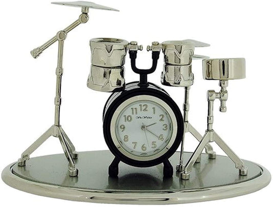 Miniature Drum Kit Clock 9078