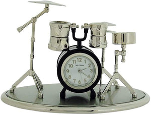 Miniature Drum Kit Clock