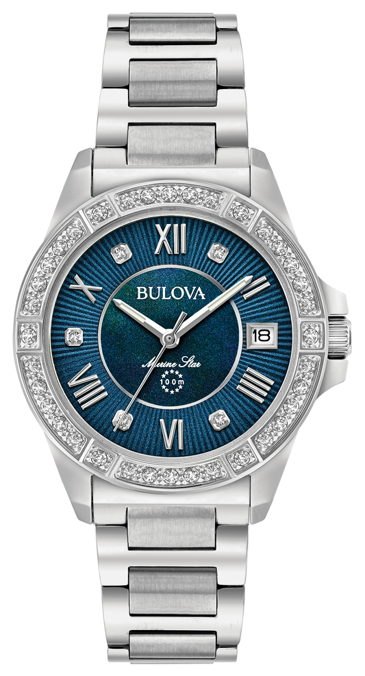 Bulova Women's Marine Star Diamond Set Watch
