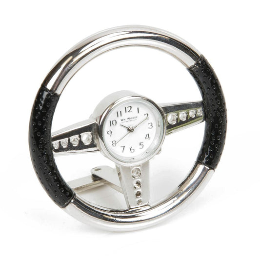 Miniature Steering Wheel Clock 9701