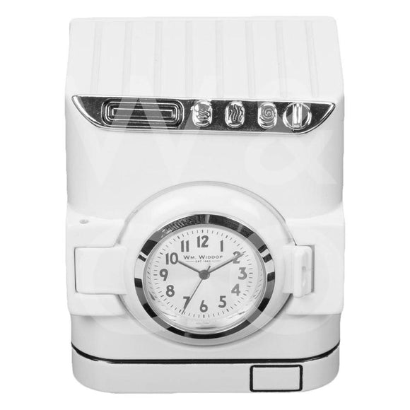 Miniature Washing Machine Clock