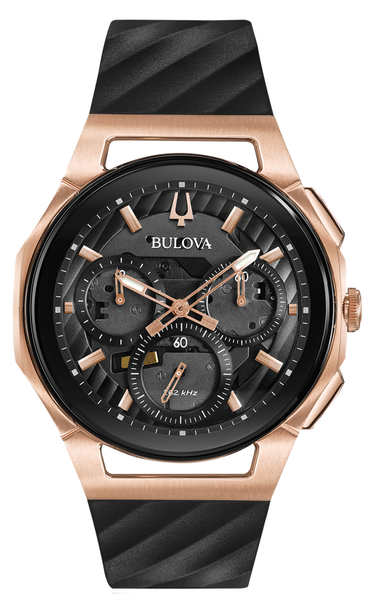 Bulova Men's Curv Chronograph Watch 98A185