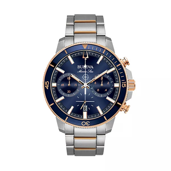 Bulova Men's Marine Star Chronograph Watch 98B301