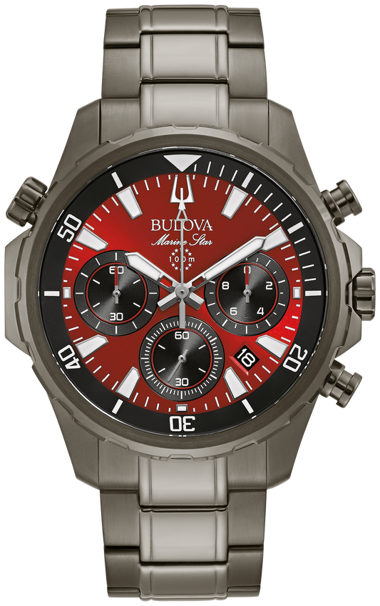 Bulova Men's Marine Star Chronograph Watch 98B350