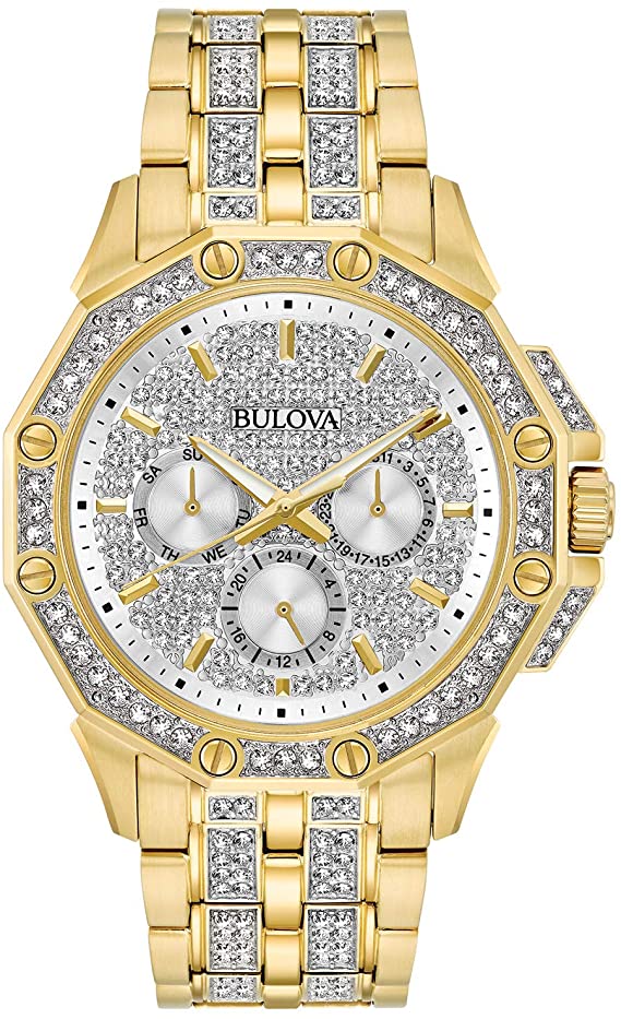 Bulova Men's Crystal Admiral GP Watch