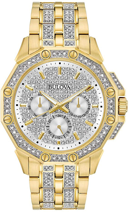 Bulova Men's Crystal Admiral GP Watch