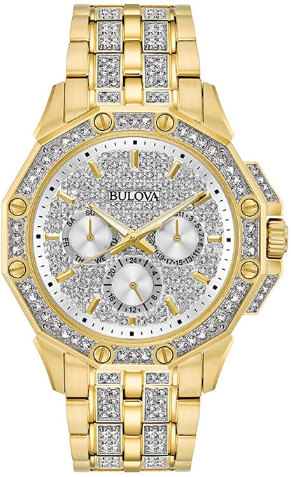 Bulova Men's Crystal Admiral GP Watch 98C126