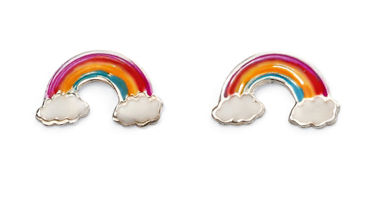 Rainbow Stud Earrings