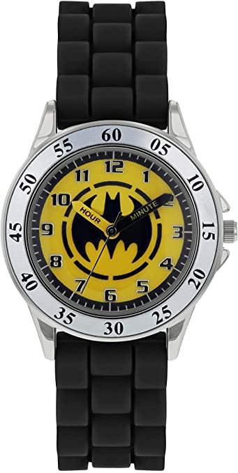 Batman Black Strap Time Teacher Watch BAT9522