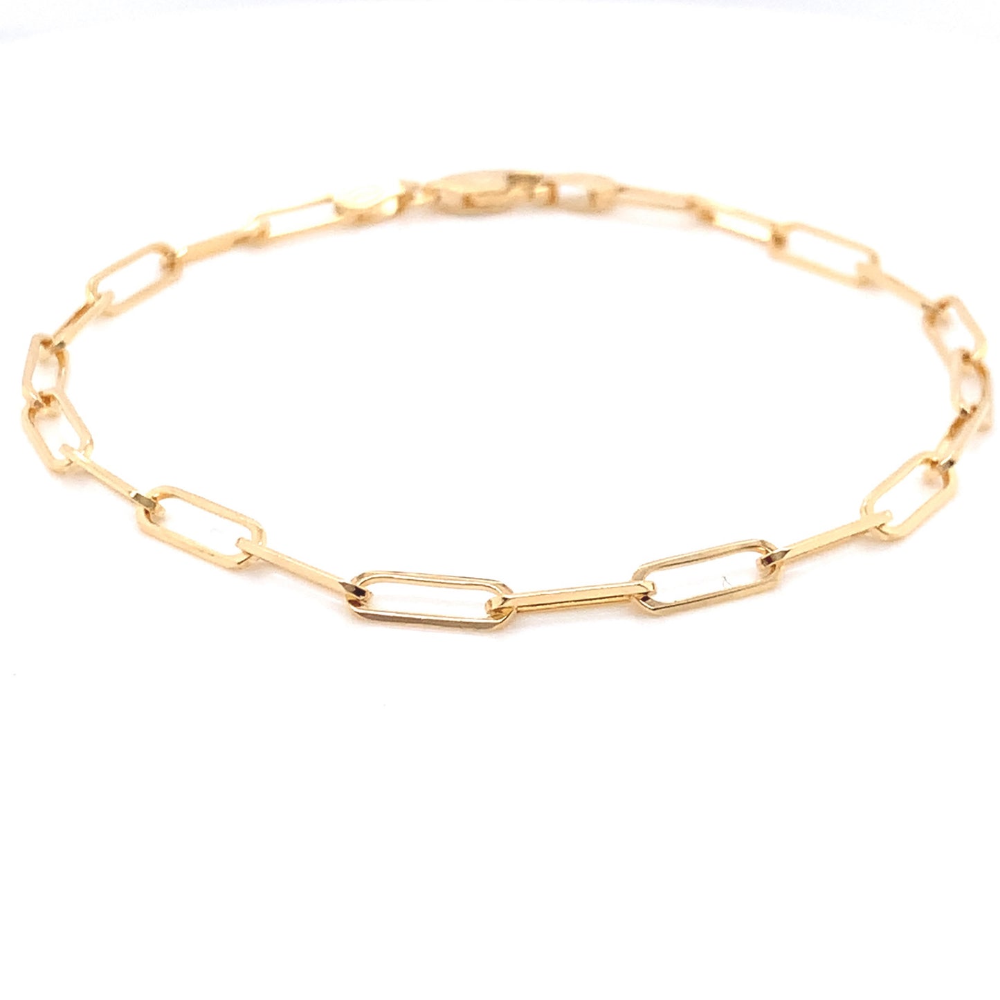 9ct Gold Paperlink Bracelet GB456