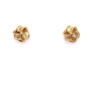 9ct Gold Knot Earrings