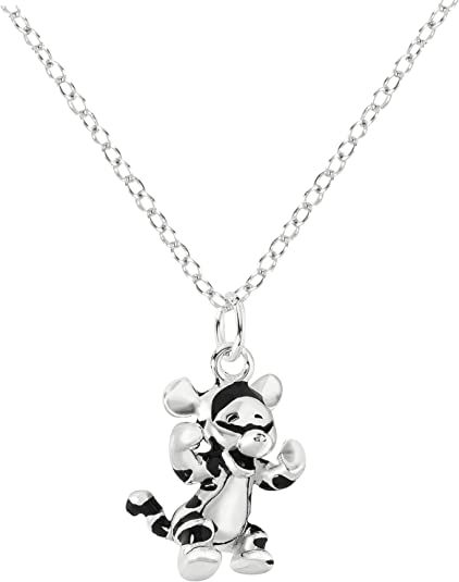Disney Winnie The Pooh Sterling Silver Tigger Necklace
