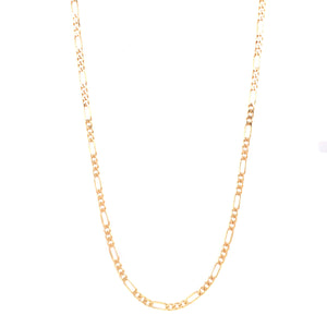 9ct Gold 18 inch Figaro Chain