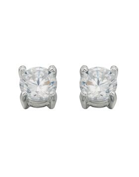 3mm CZ Stud Earrings