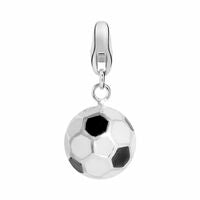 Dream Charms Silver Soccer Ball Charm DC-273