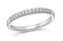 Diamond Castel-set 0.16ct Wedding Band