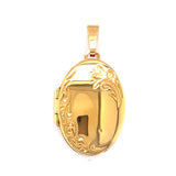 9ct Gold Oval Family Locket