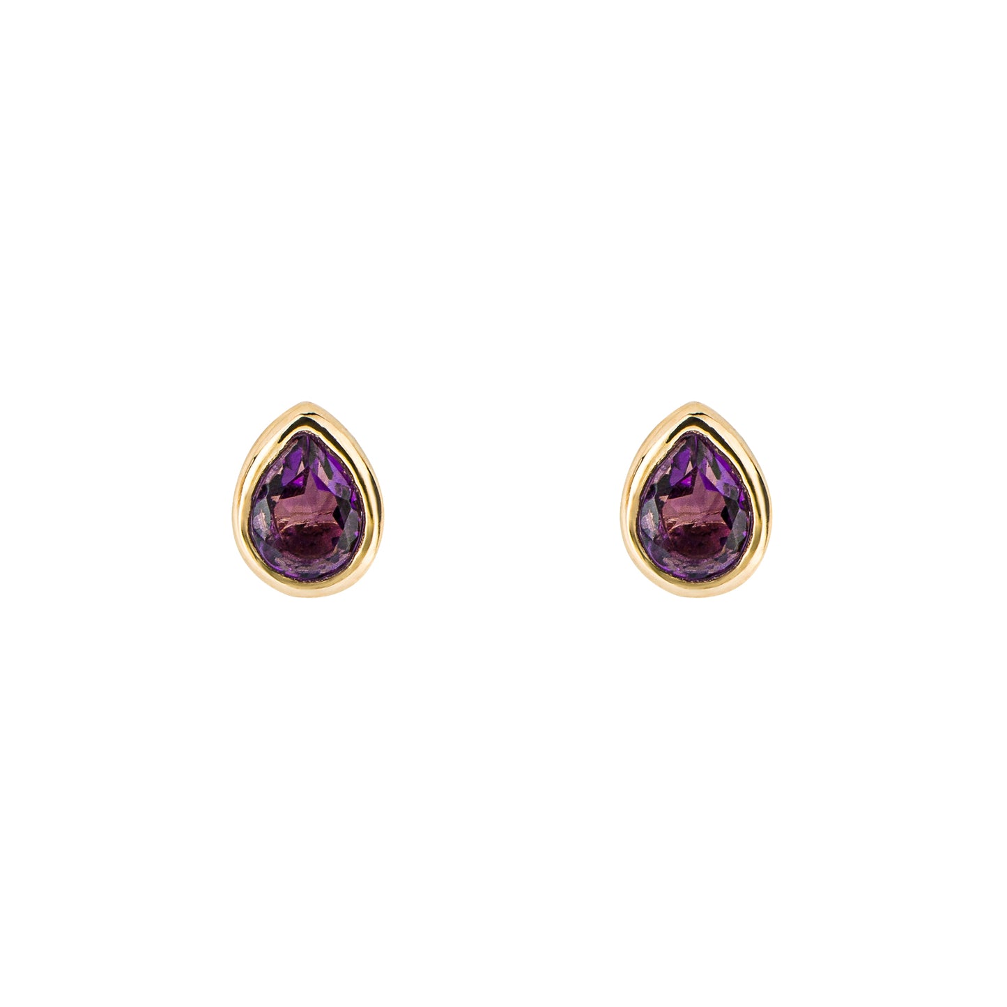 Semi-Precious Birthstone Stud Earrings