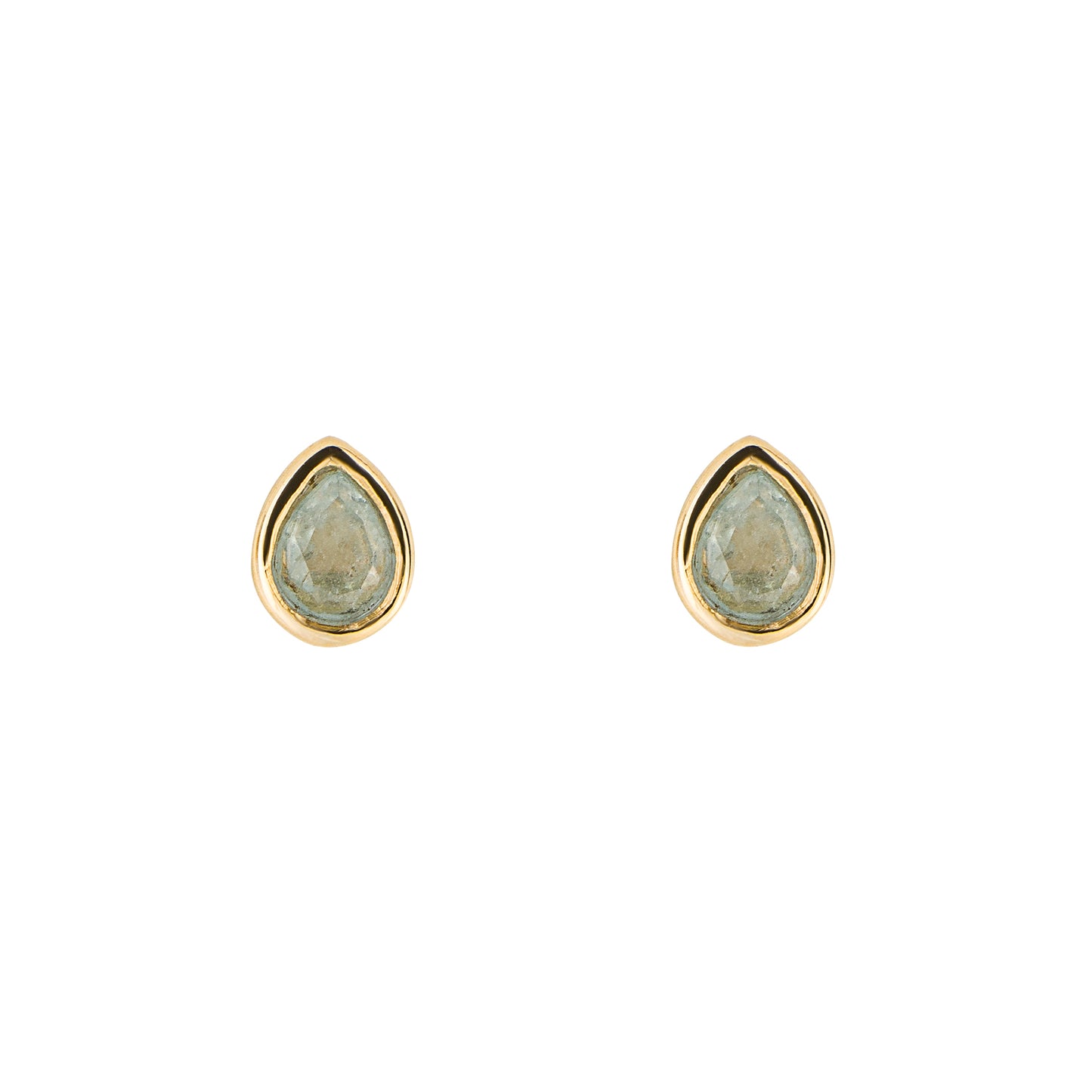 Semi-Precious Birthstone Stud Earrings