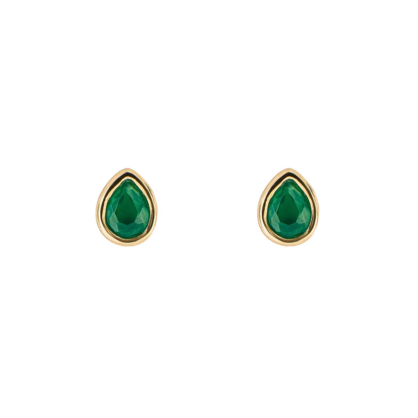 Semi-Precious Birthstone Stud Earrings