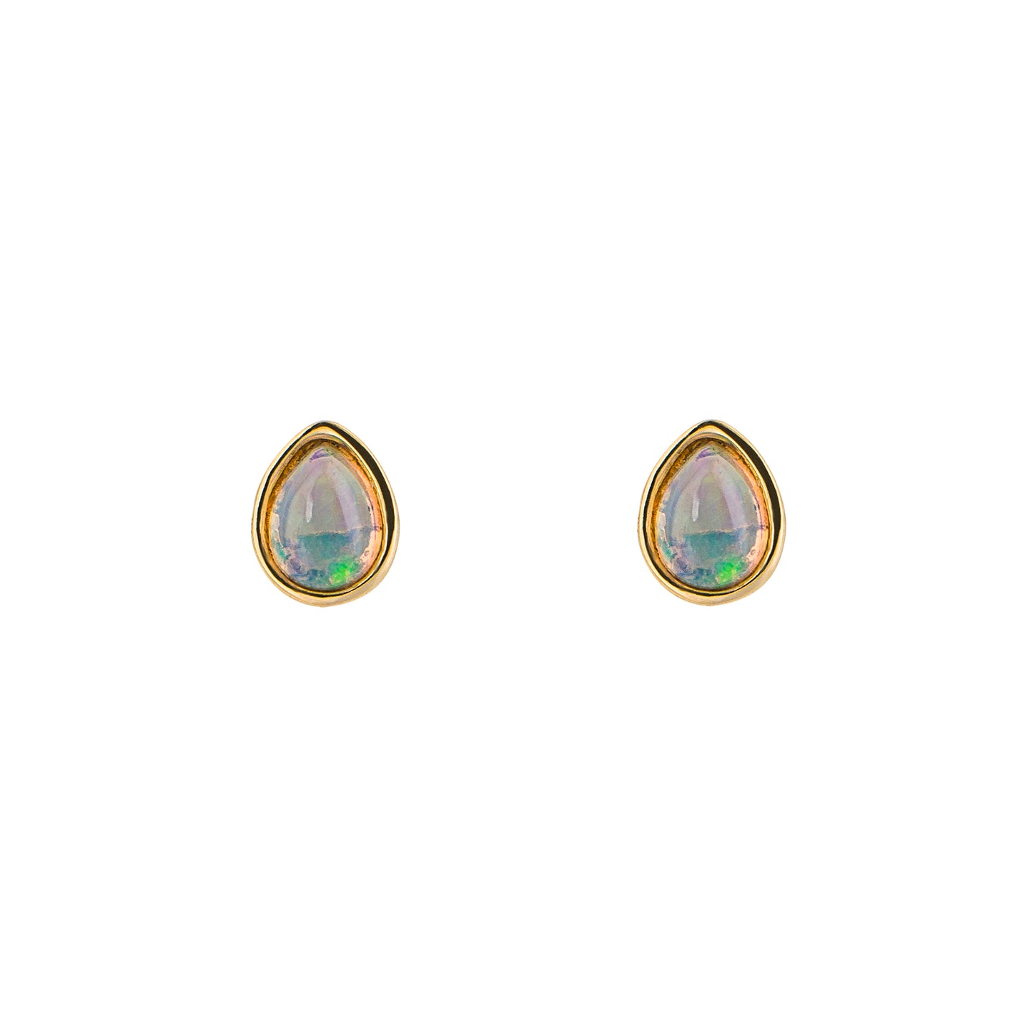 Semi-Precious Birthstone Stud Earrings